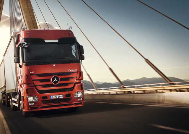 Обзор грузовых автомобилей Mercedes-Benz Actros