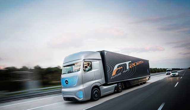 Беспилотный грузовик Future Truck 2025